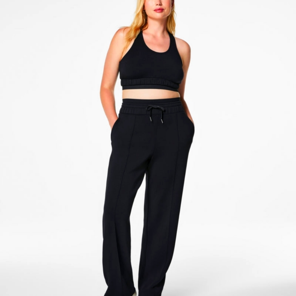 NWT SPANX® AirEssentialsDouble Waistband Track Pant